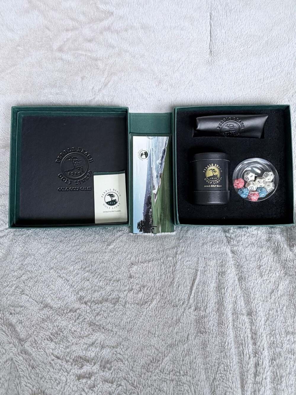 Pebble Beach Golf Links GOLO Dice Golf Game Set